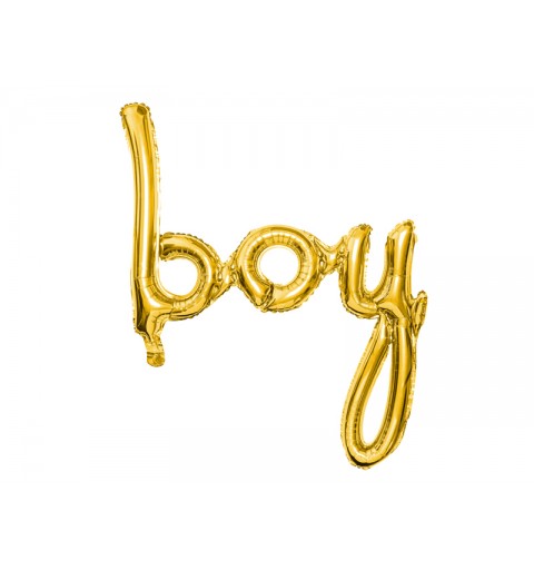 PALLONCINO FOIL BOY ORO 63 CM