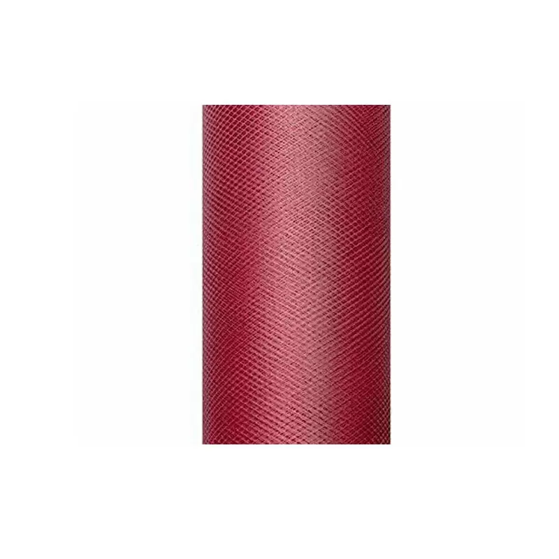 Rotolo tulle rosso intenso 0.15 x 9 mt TIU15-082