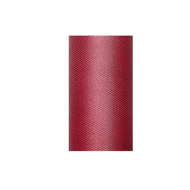 Rotolo Tulle rosso intenso TIU50-082 0,50 x 9 metri