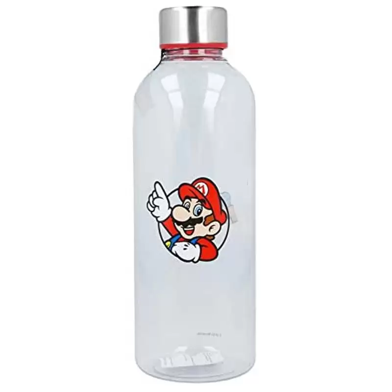 Borraccia Trasparente Super Mario 850 ml - 00390