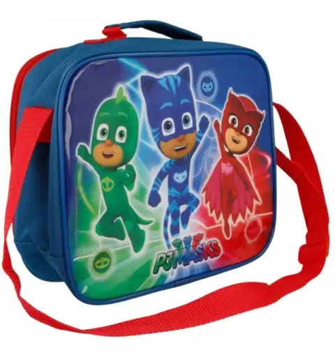 Set Borsa Pranzo PJ Masks con borraccia e portamerenda 01941