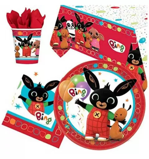KIT FESTA COMPLEANNO BING PER 8 PERSONE