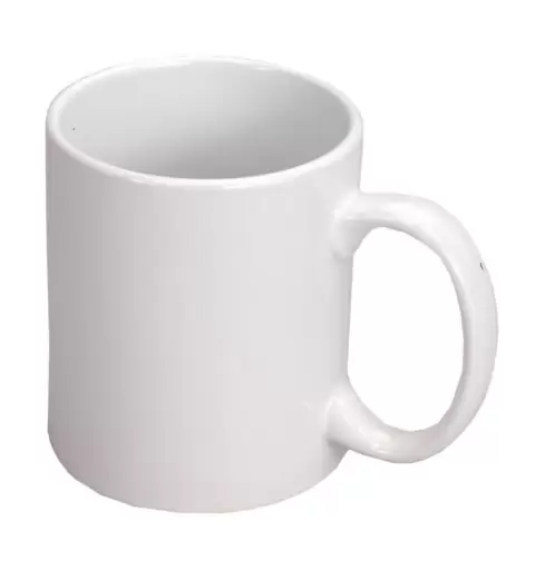 TAZZA BIANCA IN CERAMICA CON MANICO