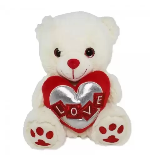 PELUCHE ORSO CON CUORE LOVE