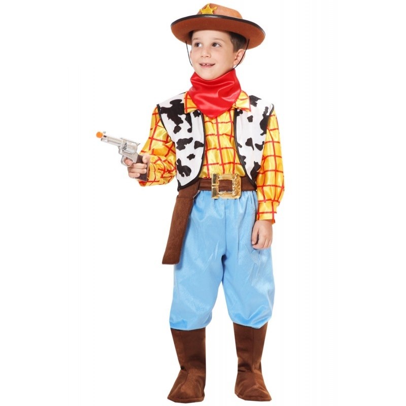 costume carnevale cowboy  tg. 3 3-4 anni 0019