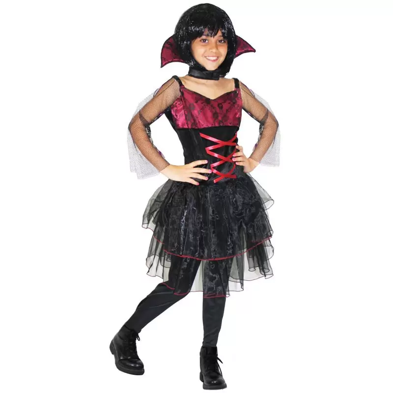 Costume Vampiria H7052  9/10  anni