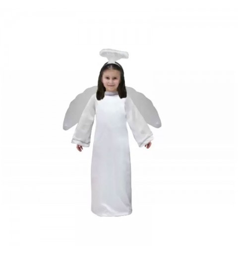 Vestito da angelo bianco varie taglie 4 -5 anni N8010A