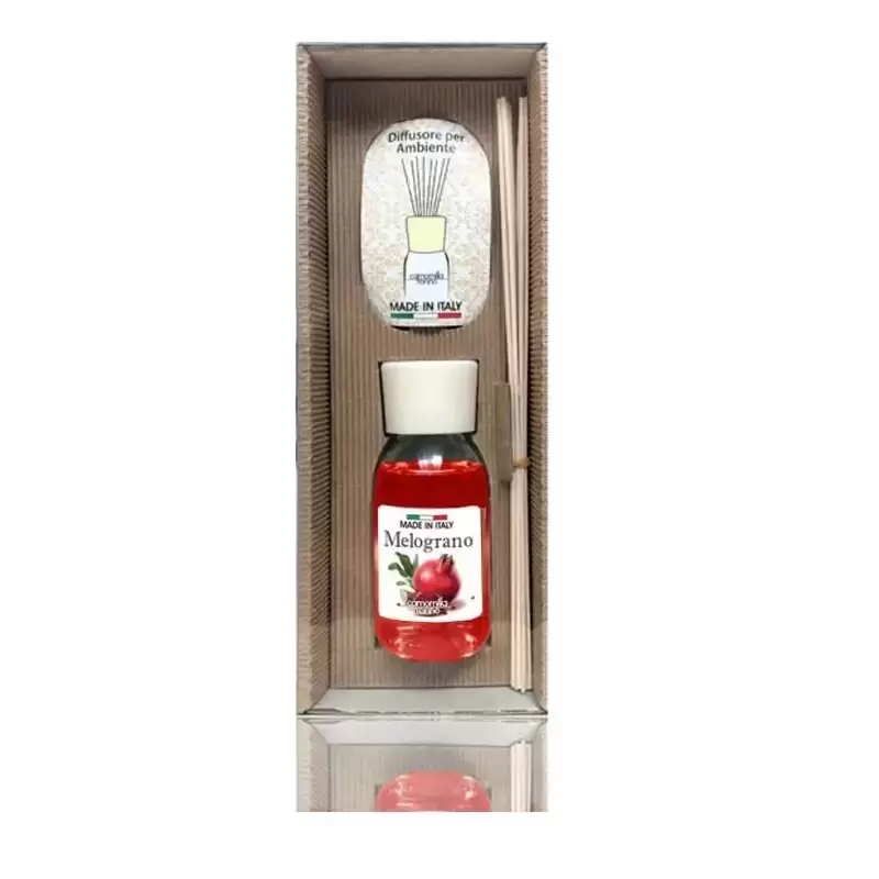 2 DIFFUSORI PER AMBIENTE BASTONCINI MELOGRANO 125 ml