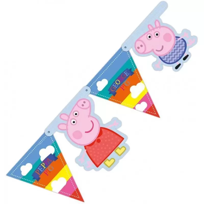 FESTONE IN CARTA PEPPA PIG