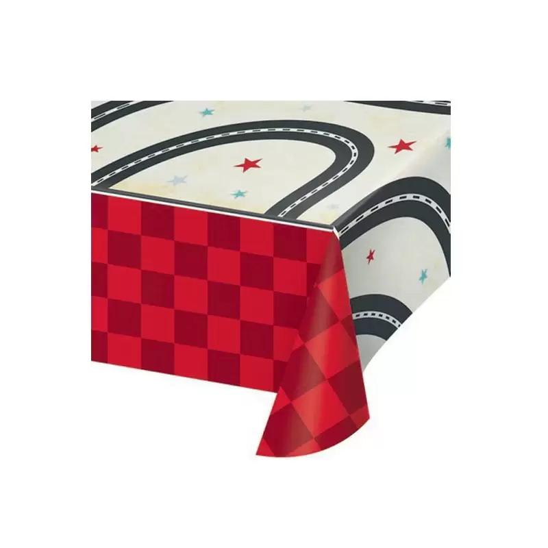 Tovaglia Auto d\'Epoca Vintage Race Car 137 x 259 cm
