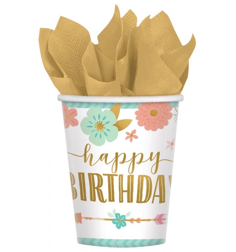 KIT N.6 BOHO CHIC BIRTHDAY GIRL METAL