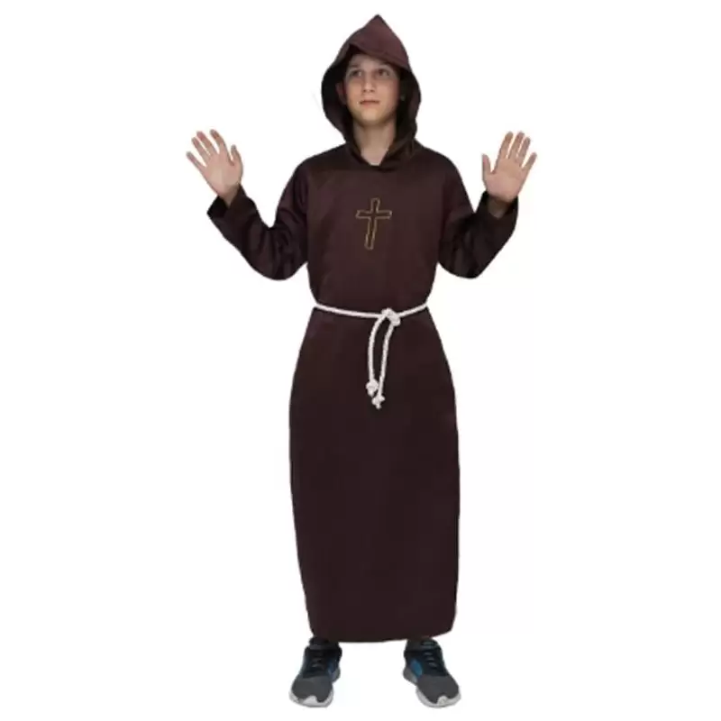 VESTITO DA FRATE FRANCESCANO 5-6 ANNI