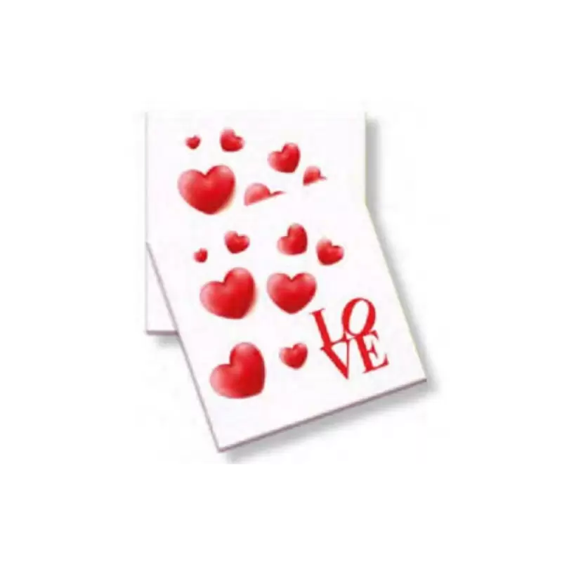 TOVAGLIOLI LOVE CUORI ROSSI - 20 PZ