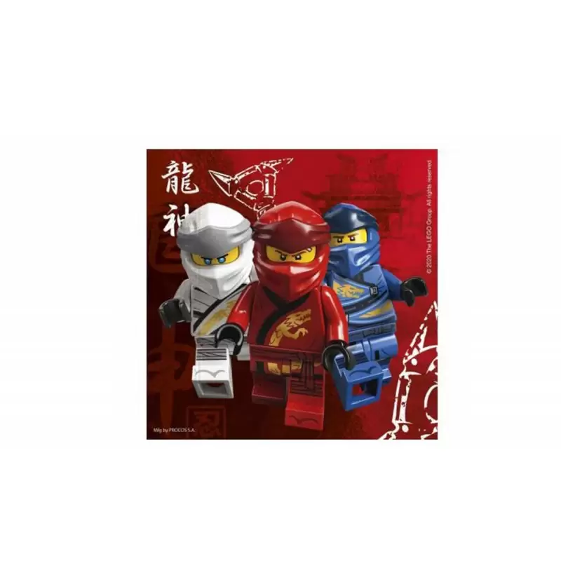 KIT N.55 LEGO NINJAGO - SET TAVOLA