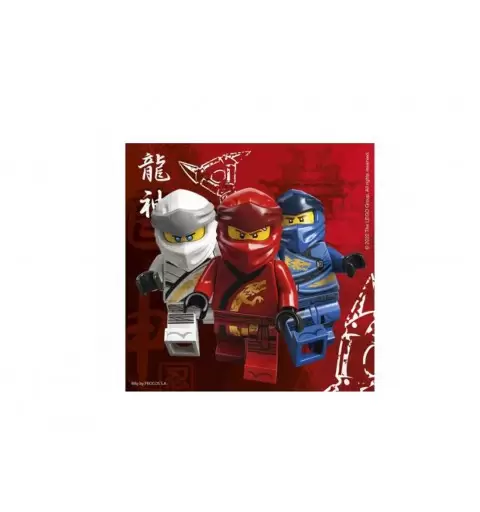 KIT N.55 LEGO NINJAGO - SET TAVOLA