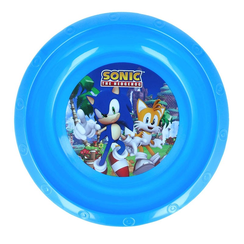 Piatto in plastica Sonic