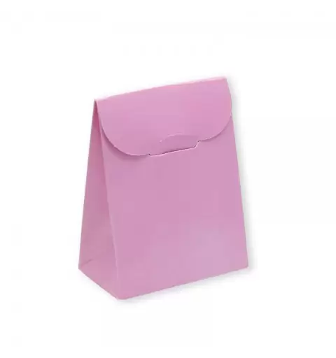 Scatoline portaconfetti sacchetto rosa 81631 25 pz. 6 x 8 x 3,5 cm