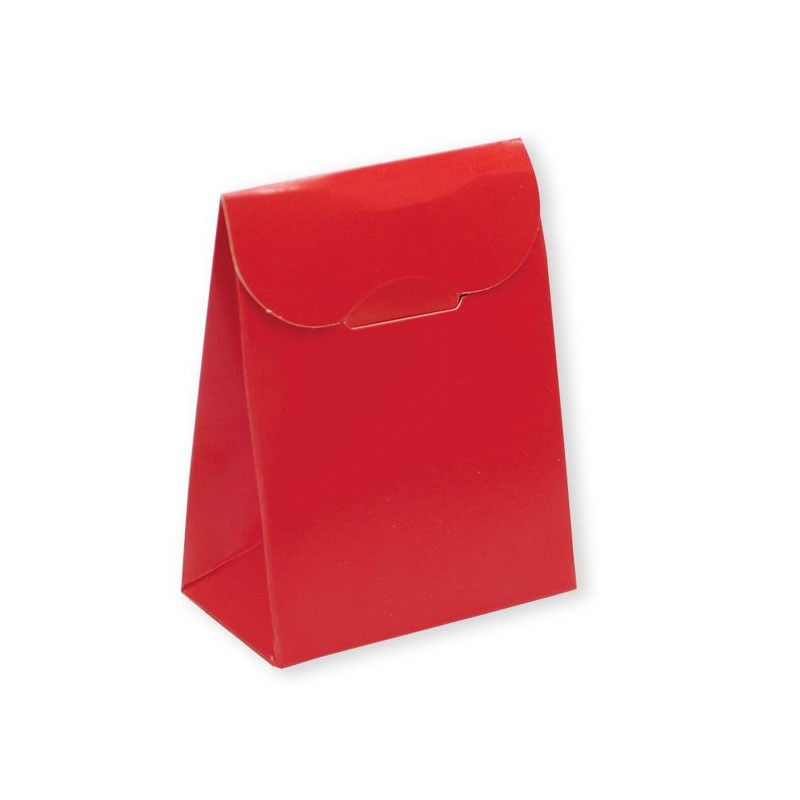 Scatoline portaconfetti sacchetto rosso 81633 25 pz. 6 x 8 x 3,5 cm