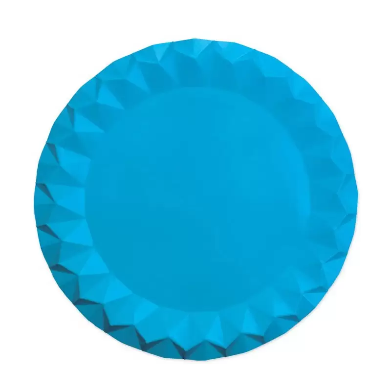Sottopiatti diamond 32 cm celeste 60450 5 pz