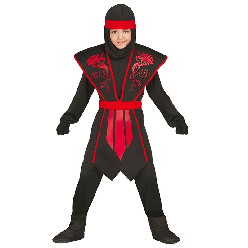 Costume da ninja per bambini di 5-6 anni 81251