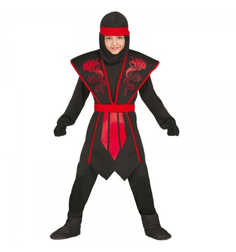 Costume da ninja per bambini di 5-6 anni 81251