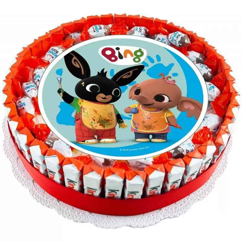 TORTA KINDER BING & FRIENDS FAI DA TE