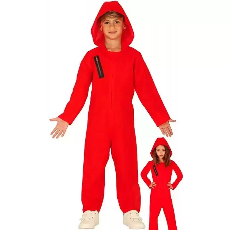 COSTUME TUTA ROSSA LA CASA DI CARTA 10-12 ANNI
