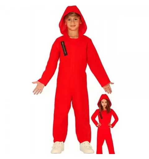 COSTUME TUTA ROSSA LA CASA DI CARTA 10-12 ANNI