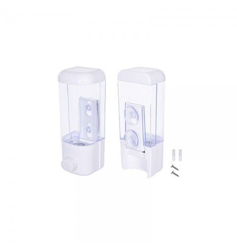Dispenser Portasapone 8x6,6x21.5 cm 101501 380 ml