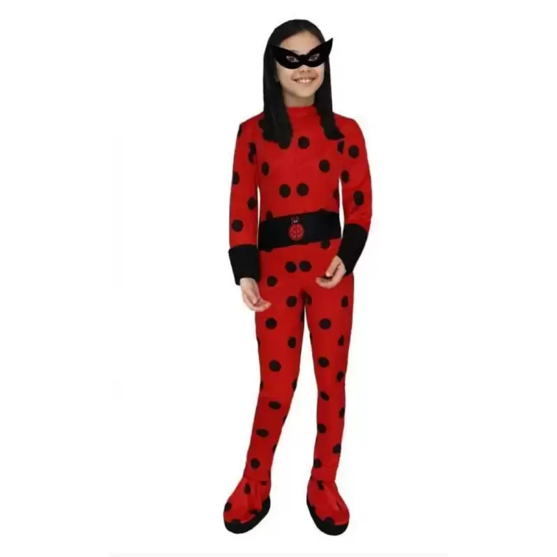 COSTUME COCCINELLA LADYBUG 5-6 ANNI
