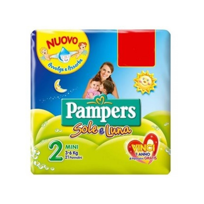 PANNOLINI PAMPERS SOLE E...