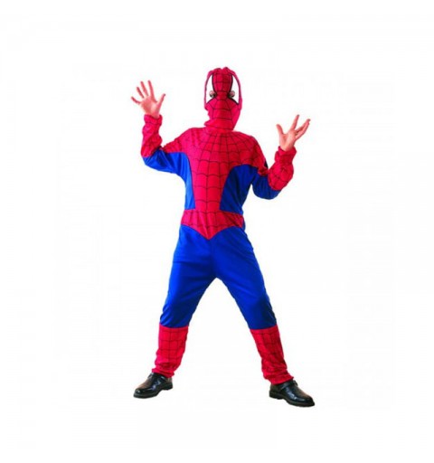 Costume da bambino per carnevale Spiderman super eroe 110/120 cm SL-ZW11