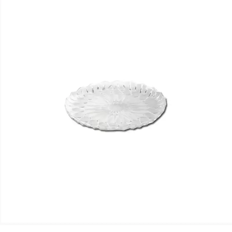 Vassoio  Stella  Rotondo Trasparente 33 cm