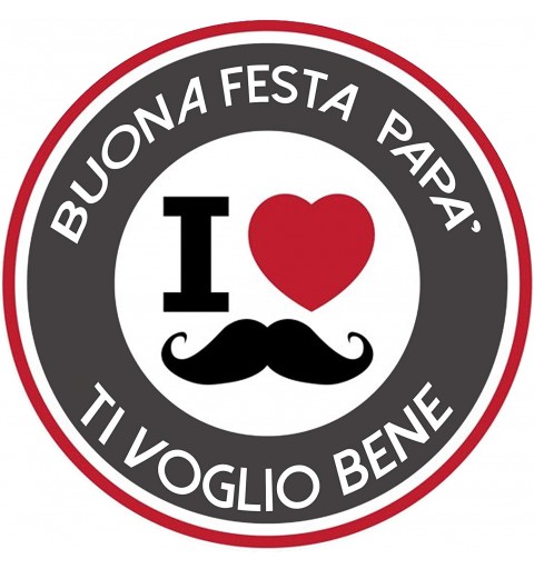 CIALDA I LOVE PAPÀ TONDA