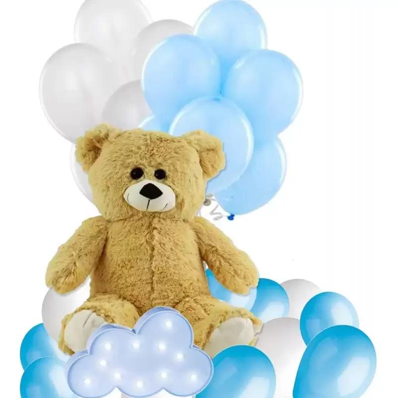 SET ALLESTIMENTO TEMA ORSETTO CON PELUCHE