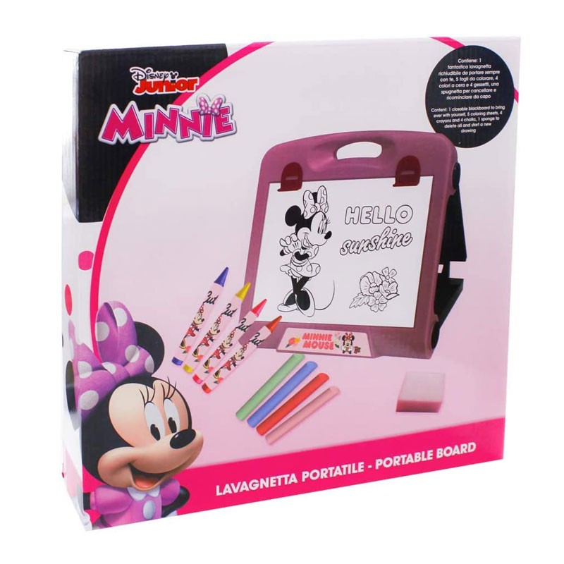 Valigetta richiudibile con Accessori per colorare e disegnare di Minnie MIN0677