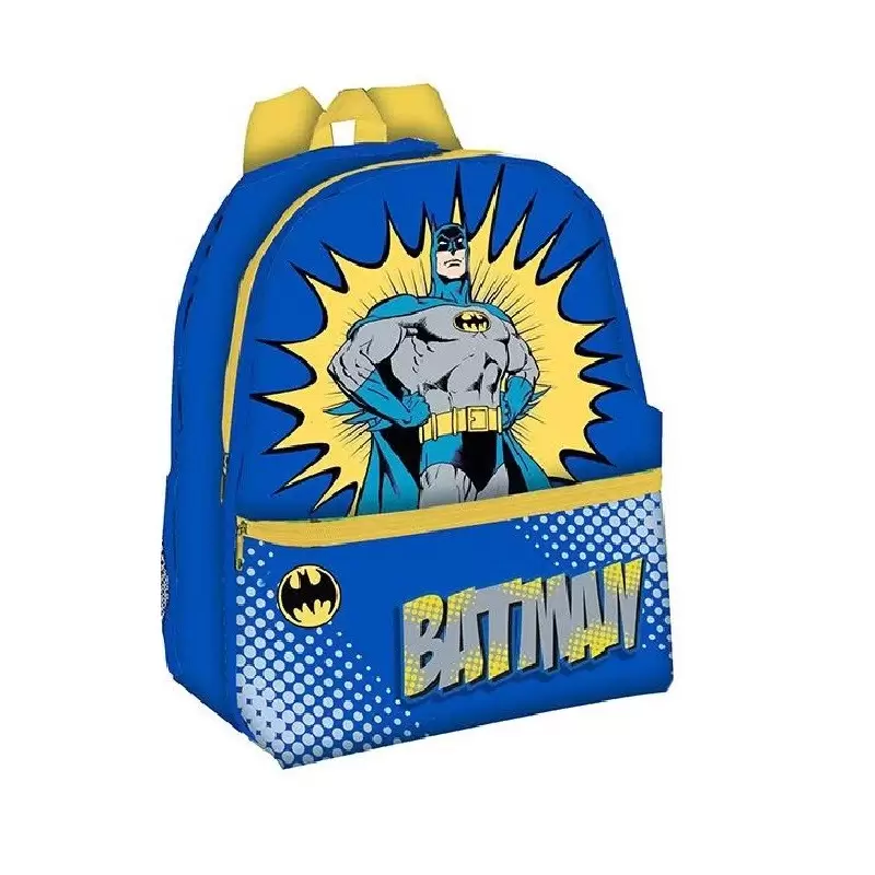 Zaino Americano 37 CM Cartella Scuola Estensibile di Batman  BA0046