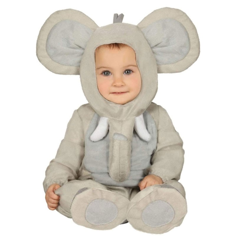 costume carnevale per neonati Elefantino Dumbo 6 - 12 mesi 88395