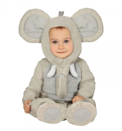 costume carnevale per neonati Elefantino Dumbo 6 - 12 mesi 88395