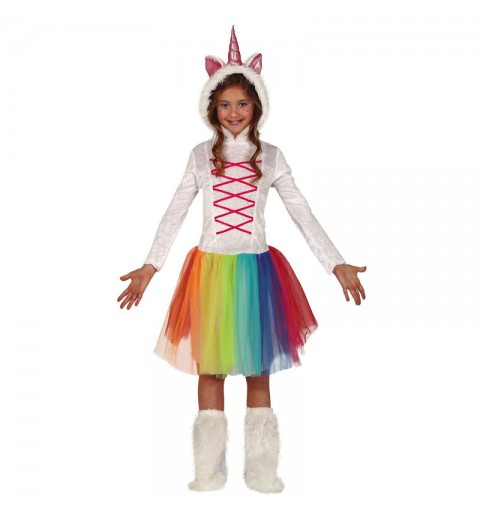 costume carnevale ragazzina unicorno 3 -4 anni 83667