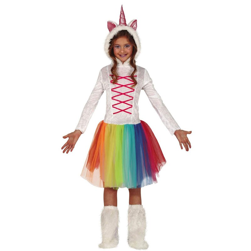 costume carnevale ragazzina unicorno 5 -6  anni 83668