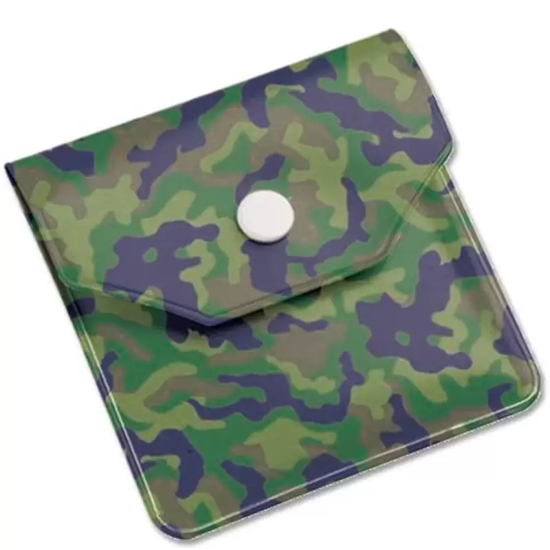 POSACENERE TASCABILE MIMETICO VERDE MILITARE