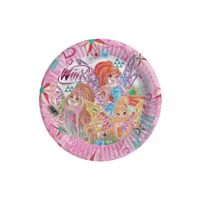 PIATTINI DESSERT WINX - 40 PZ
