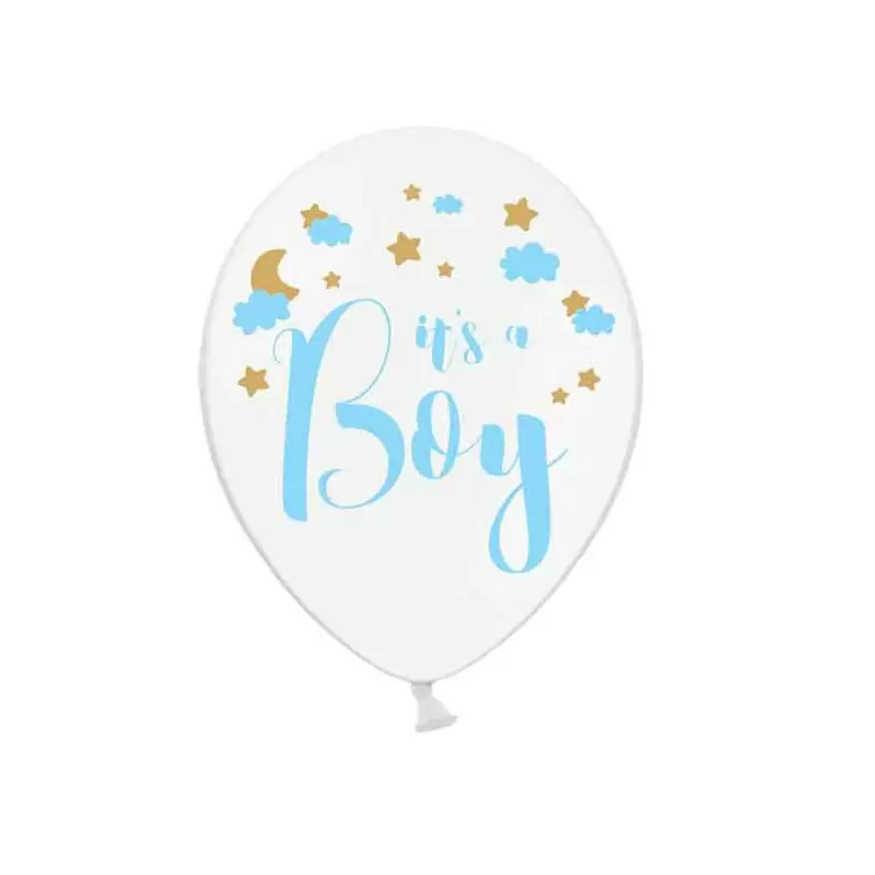 Palloncini Lattice 50 pz It\'s a Boy 30 cm SB14P-232-008