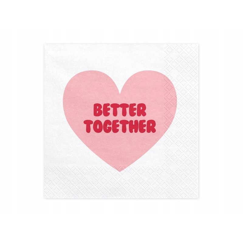 tovaglioli Sweet Love 33 cm 20 pz SP33-52