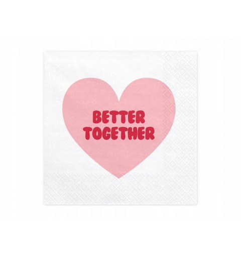 tovaglioli Sweet Love 33 cm 20 pz SP33-52