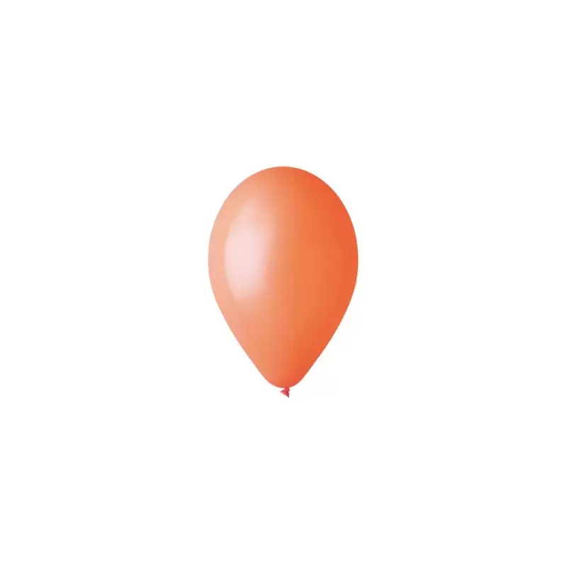 100 PALLONCINI ARANCIONI MEDI PER FESTE