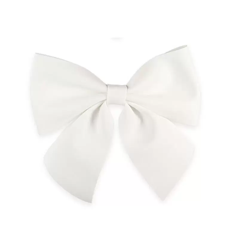 fiocco bianco da appendere 28371 30 cm in gomma crepla