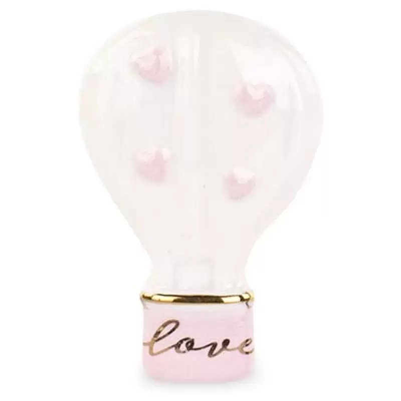 MONGOLFIERA LOVE ROSA MAGNETE - 1 PZ