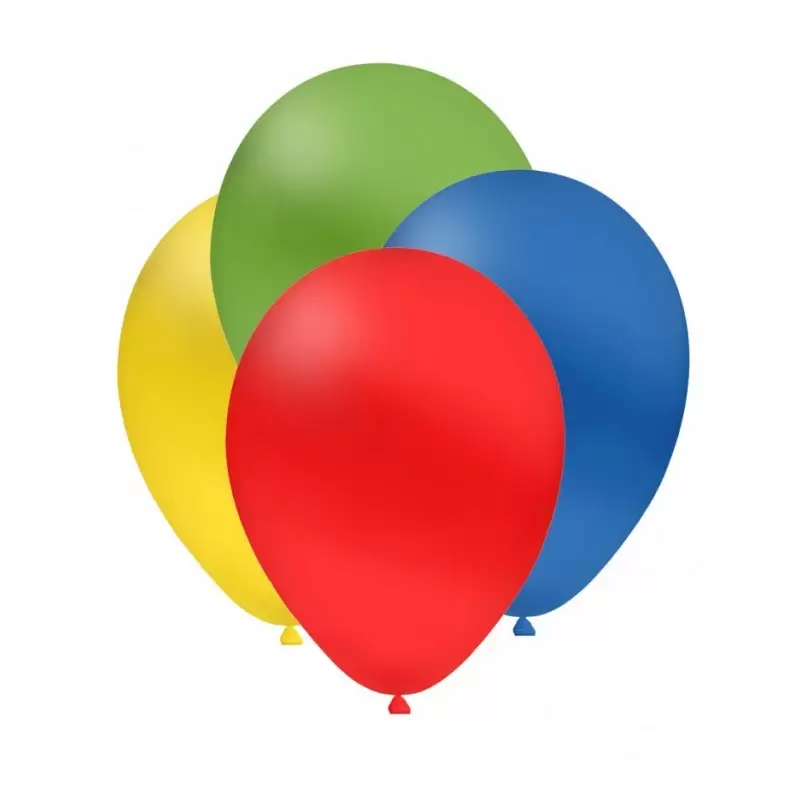 100 PALLONCINI MULTICOLORE A50 GEMAR